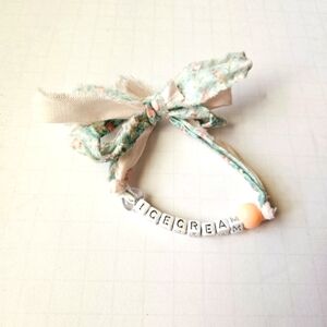 Ice cream fabric bracelet